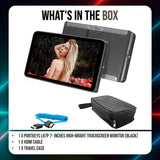 PORTKEYS LH7P 7-Inch High-Bright Touchscreen Monitor Bundle