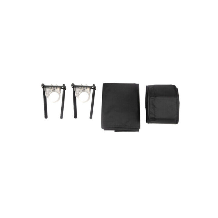 Nanlite Fabric Barndoors and Grid for PavoTube II 30C LED Tube Light
