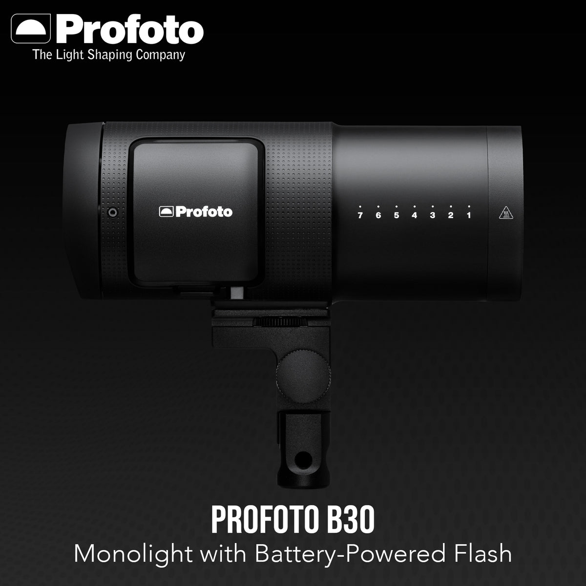 Profoto B30 Monolight Bundle with Softbox, Softgrid and Battery