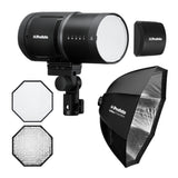 Profoto B20 Monolight Bundle with Softbox, Softgrid and Battery