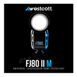 Westcott FJ80 II M 80Ws Speedlight with Sony Adapter and FJ80 Pocket Box Pack