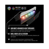 PNY 16GB XLR8 DDR4 3600 MHz RGB Dual Channel Desktop (DIMM) Memory Kit (2 x 8GB)