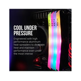 PNY 16GB XLR8 DDR4 3600 MHz RGB Dual Channel Desktop (DIMM) Memory Kit (2 x 8GB)