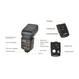 Godox TT520 II Thinklite AA Powered Manual Flash w/Built-in Receiver