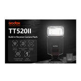Godox TT520 II Thinklite AA Powered Manual Flash w/Built-in Receiver