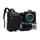 LUMIX S1II Full-Frame Mirrorless Camera Bundle with Accessories