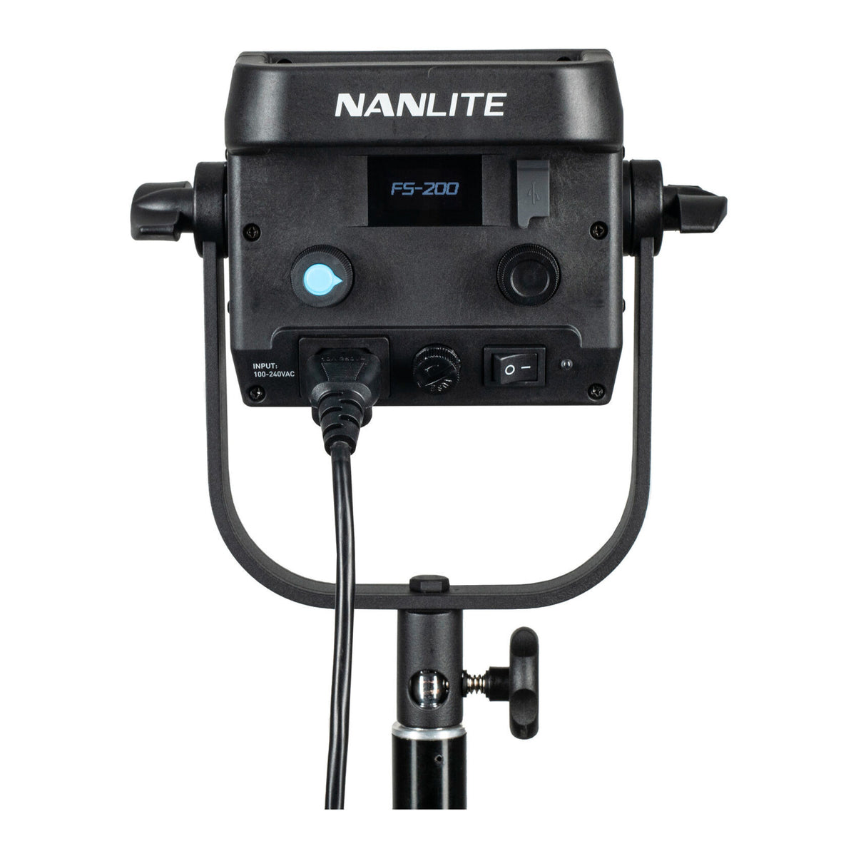 Nanlite FS-200 Daylight LED Monolight - Quiet Fan with 11 Lighting Effects (Open Box)