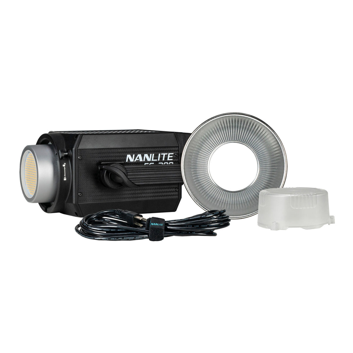 Nanlite FS-200 Daylight LED Monolight - Quiet Fan with 11 Lighting Effects (Open Box)