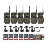 Stealth Cam Revolver Pro 2.0 40MP 360 Degree Cellular Camera (Brown) Bundle