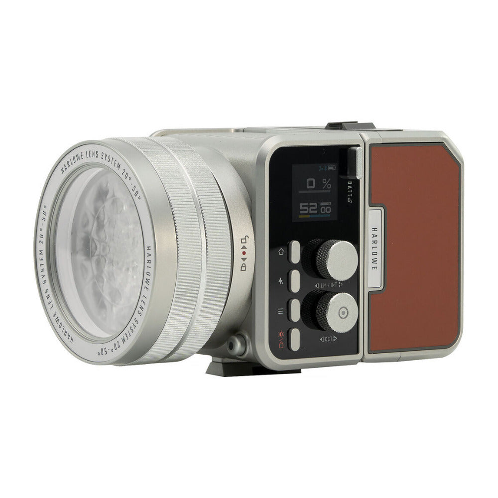 Harlowe Mini Max Bi-Color LED Monolight Creator Kit (Brown Faux Leather) (Open Box)