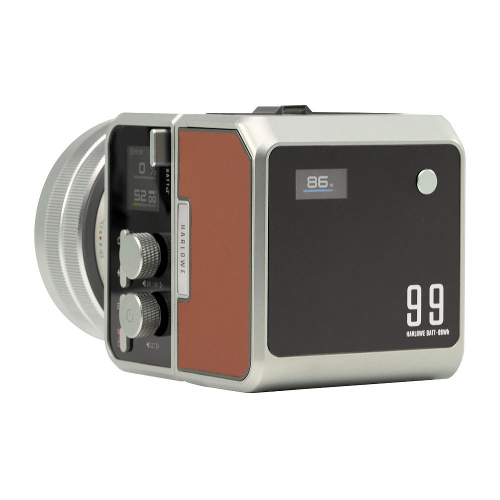 Harlowe Mini Max Bi-Color LED Monolight Creator Kit (Brown Faux Leather) (Open Box)