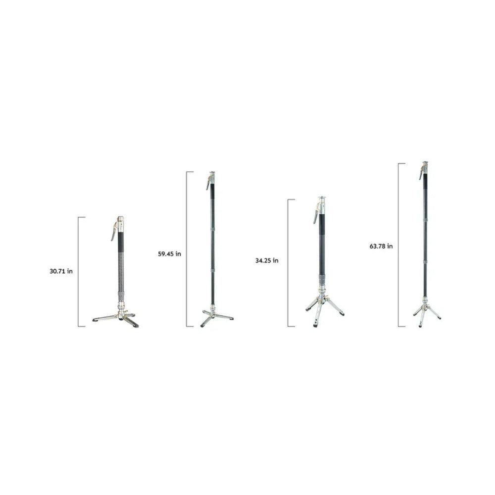 Harlowe Rocket CF 6Ft Quick Release Adjustable Monopod