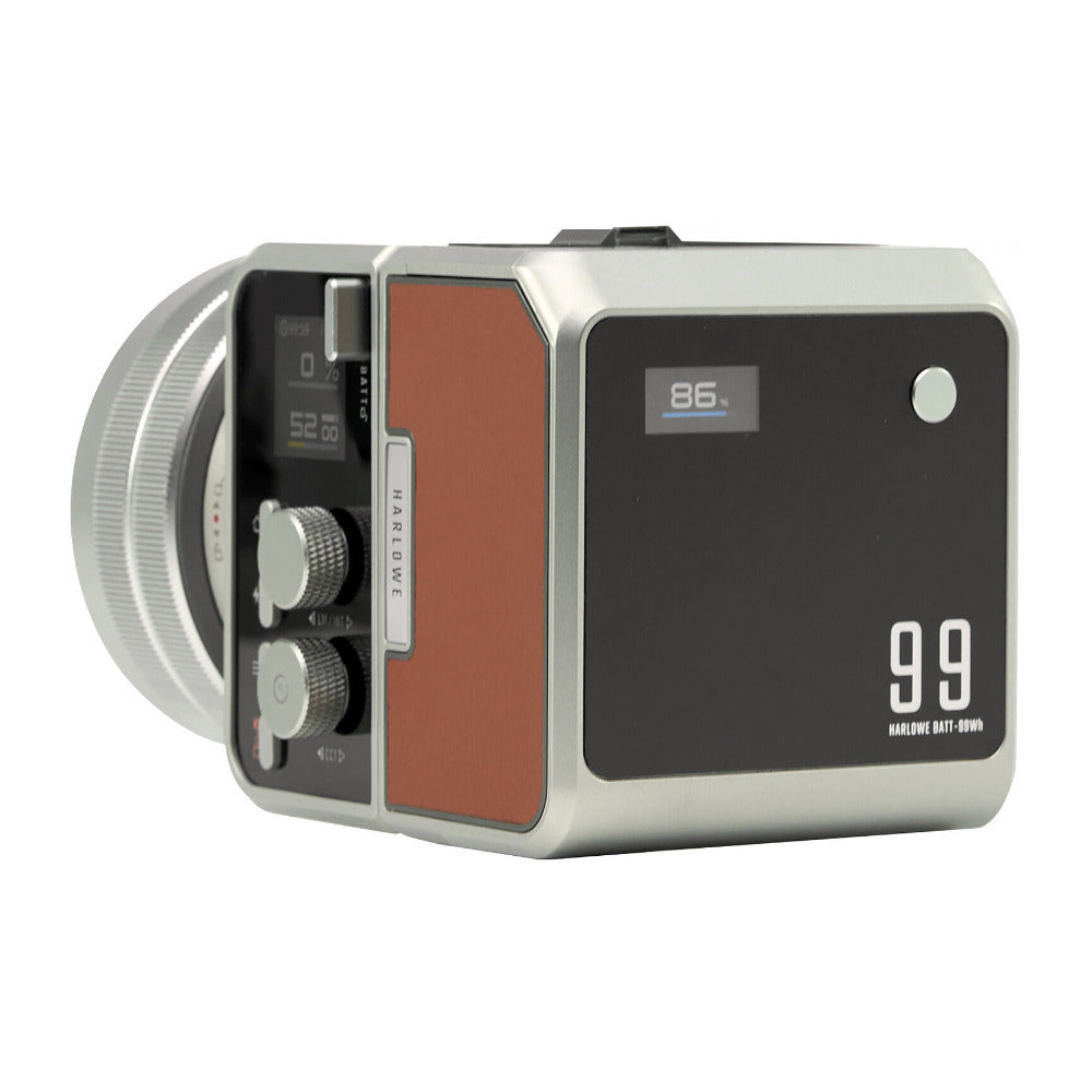 Harlowe Mini Max Bi-Color LED Monolight Standard Kit (Brown Faux Leather)