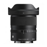 Sigma 12mm F1.4 DC Contemporary Lens with Ultra-Wide Angle (Fuji X Mount)