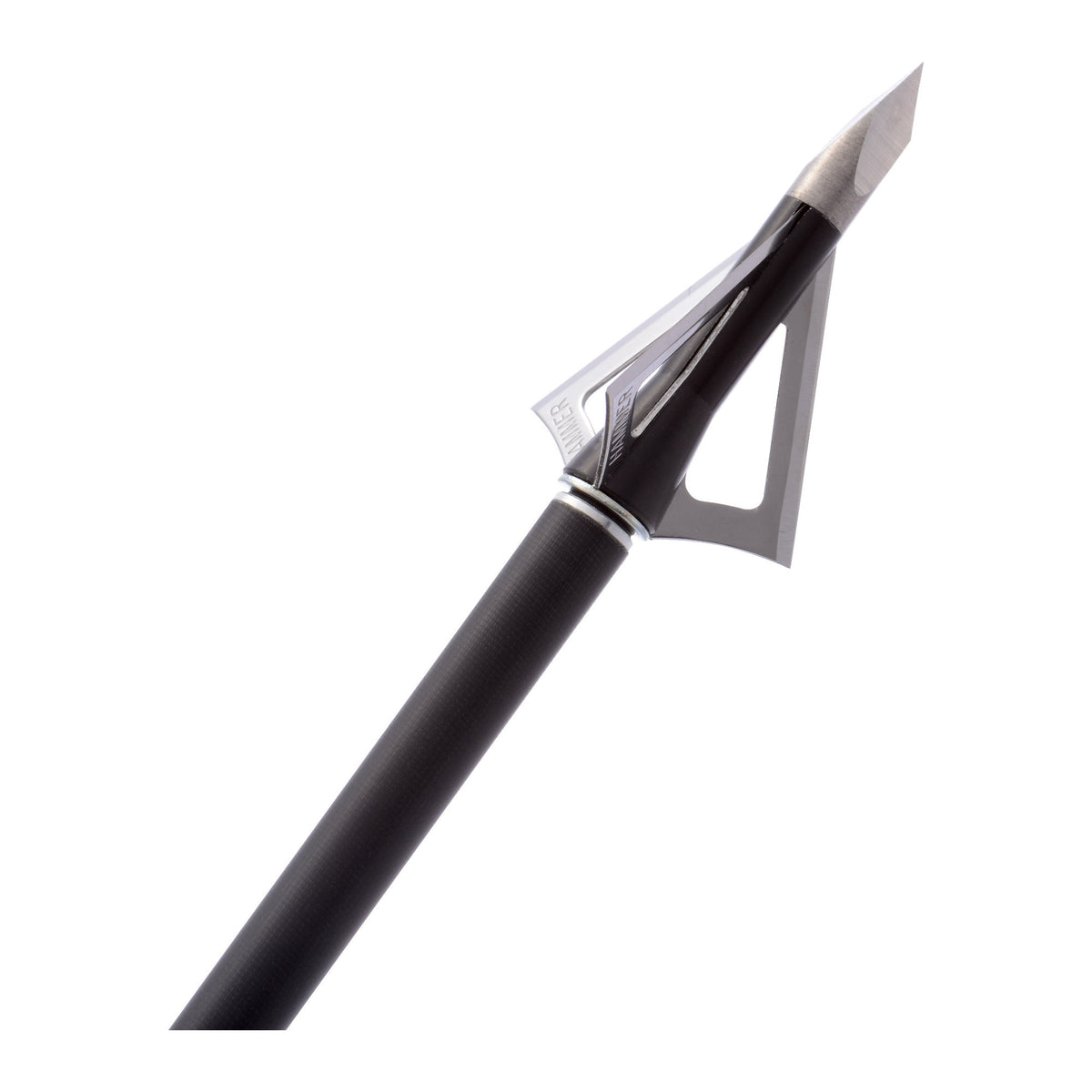 Wasp Hammer 125 Grain Broadhead Arrow with SST Smart Tip (6 Pack) with Case
