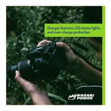 Nikon EN-EL18d Rechargeable Lithium-Ion Battery with Dual Charger Bundle