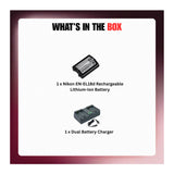 Nikon EN-EL18d Rechargeable Lithium-Ion Battery with Dual Charger Bundle