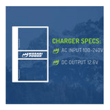 Nikon EN-EL18d Rechargeable Lithium-Ion Battery (2-Pack) with Charger Bundle