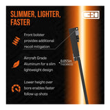 C+H Precision Red Dot Mounting Plate for FN 509, 510, 545 - Trijicon Compatible