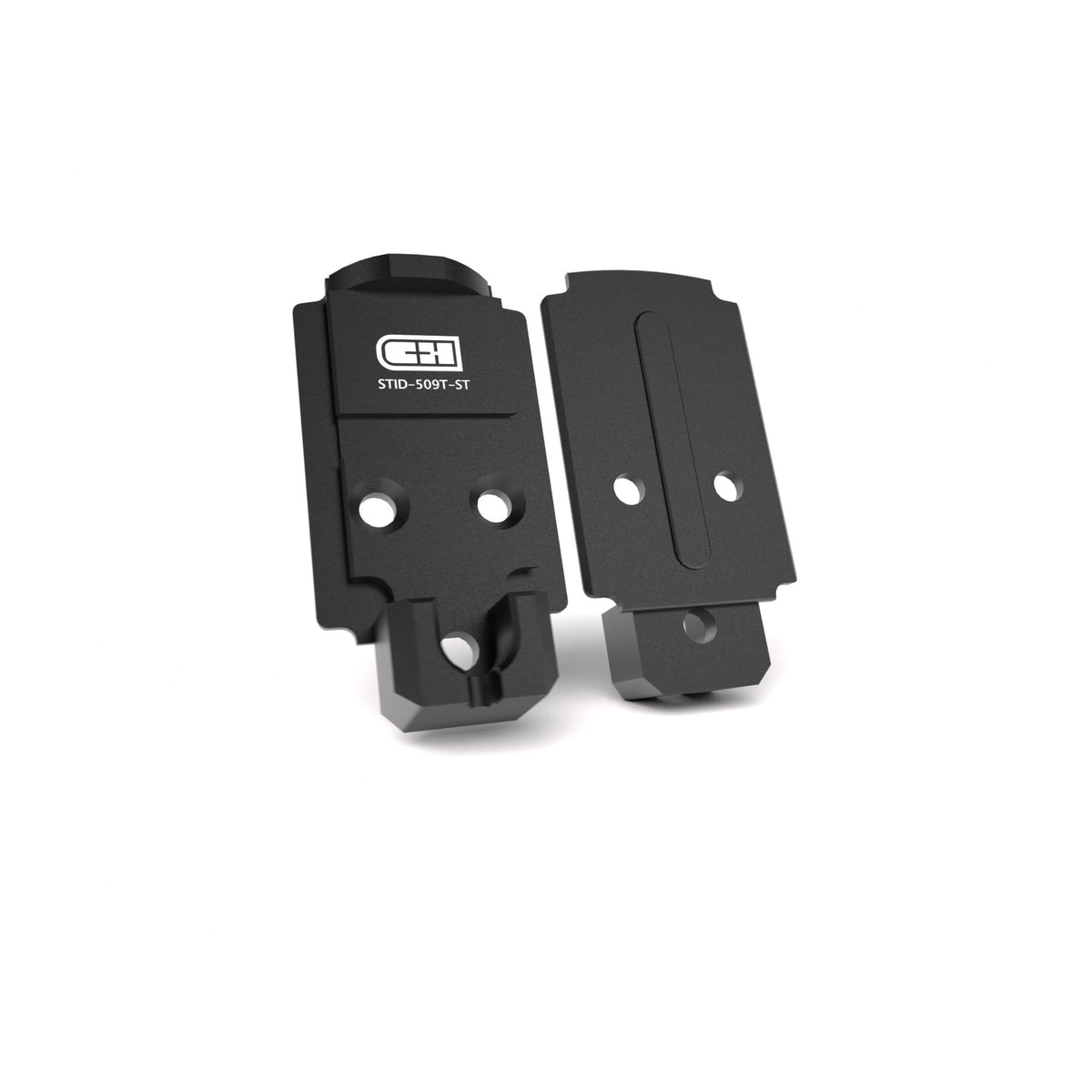 C+H Precision Optics Adapter Plate for Staccato Duo and Holosun 509T Steel