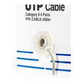 VIVO 500 ft Cat6 Ethernet Cable with CCA and 23 AWG UTP Bulk Pull Box (Gray) (Open Box)