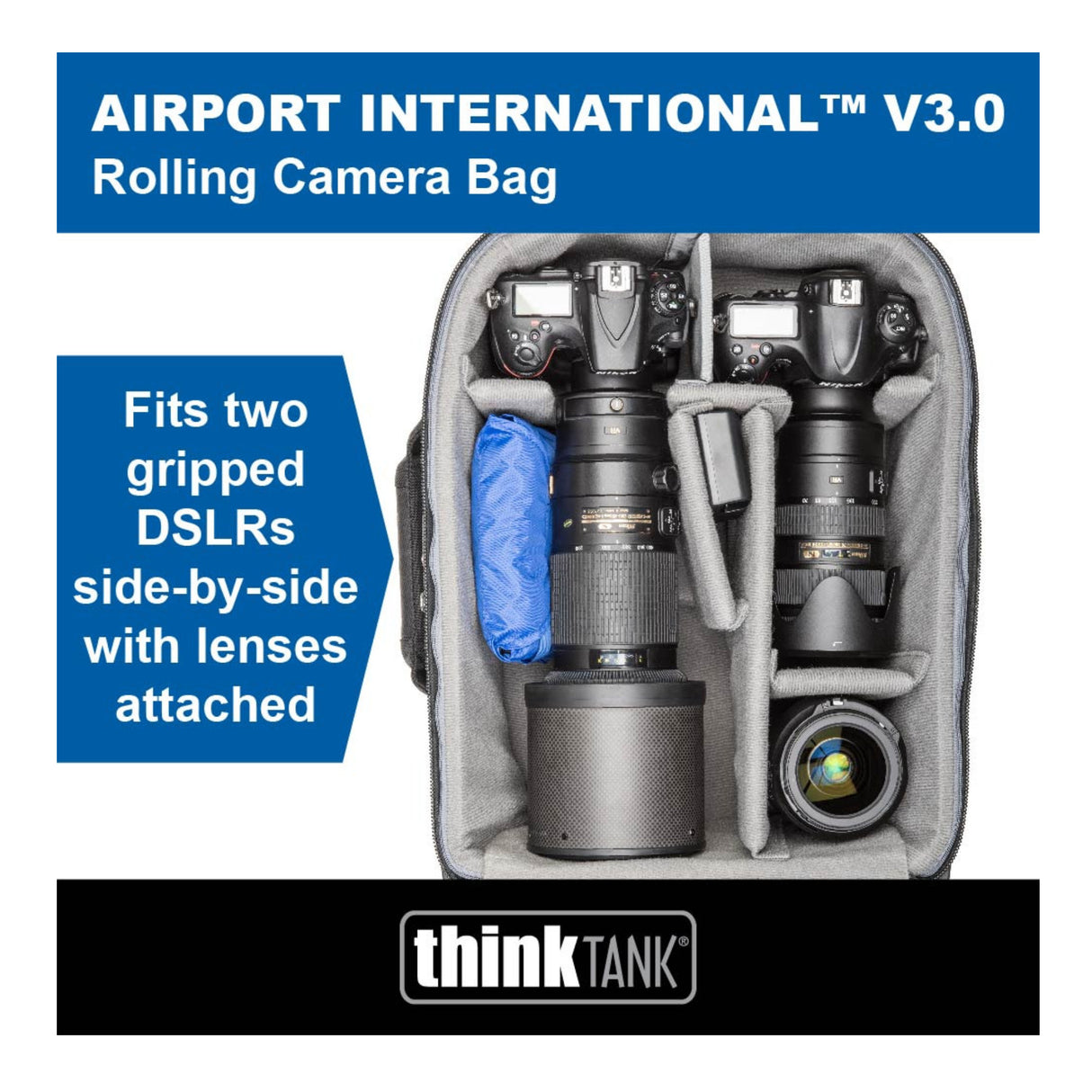 Think Tank Photo Airport International V3.0 Carry On (Black)