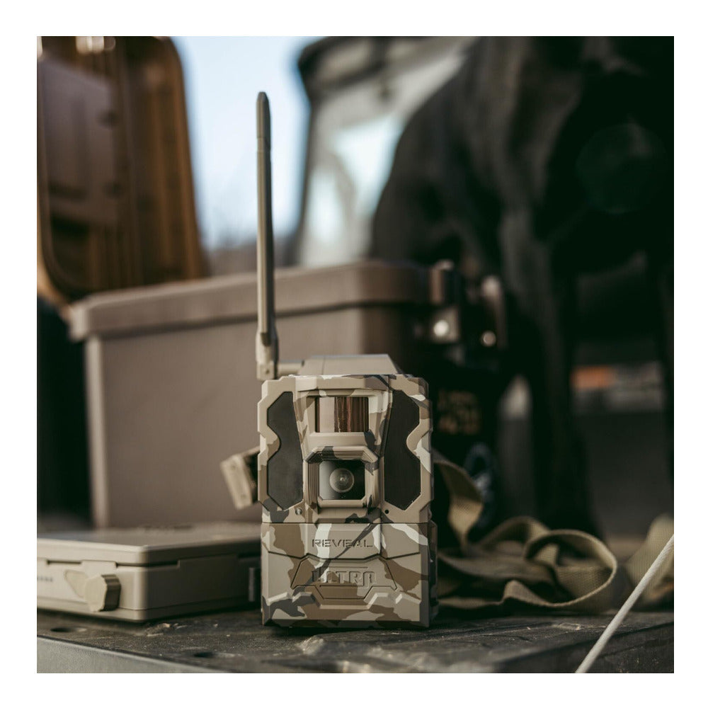 Tactacam Reveal Ultra Cellular Trail Camera  4K Photos with Video, GPS, and LTE