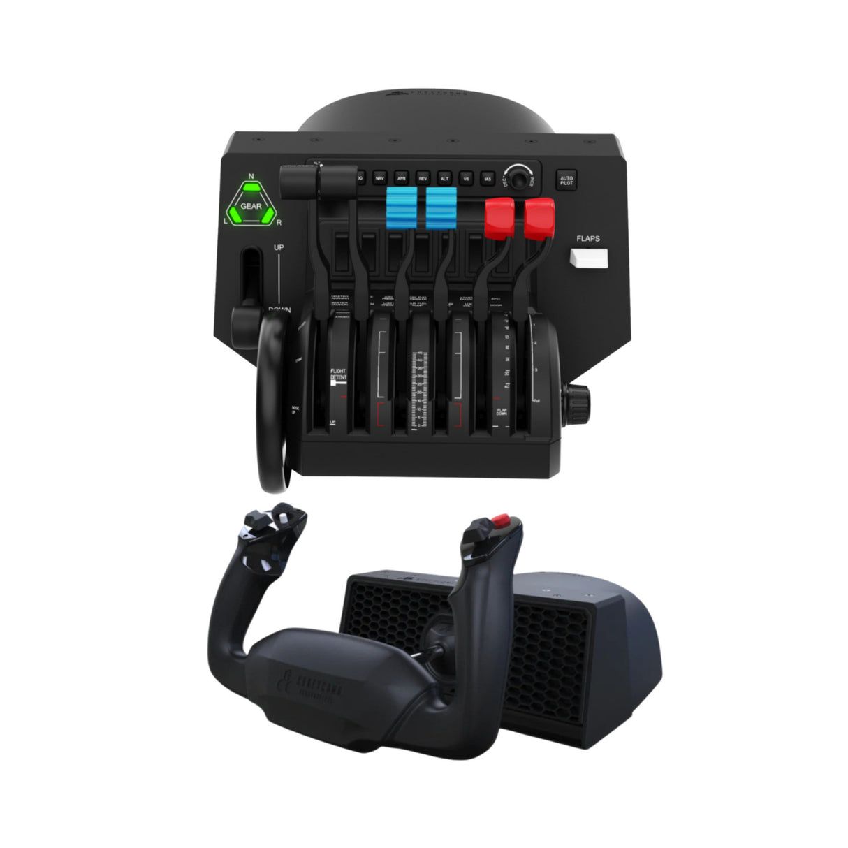 Honeycomb Aeronautical Bravo Throttle Quadrant with Alpha Flight Controls LITE