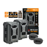 Spypoint Force-24 Trail Camera 24MP 2K Video Sound Recording (Twin Pack) Bundle