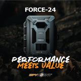 Spypoint Force-24MP Non-Cellular Trail Camera 2k Video Bundle with Accessories