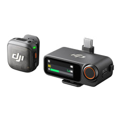 DJI Mic 3 Compact Wireless Microphone System/Recorder for Camera and Smartphone