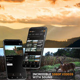 Skypoint FLEX-M Trail Camera, SPLB-10 Solar Panel Bundle with Accessories