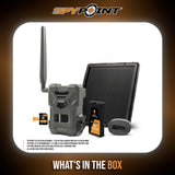 Skypoint FLEX-M Trail Camera, SPLB-10 Solar Panel Bundle with Accessories