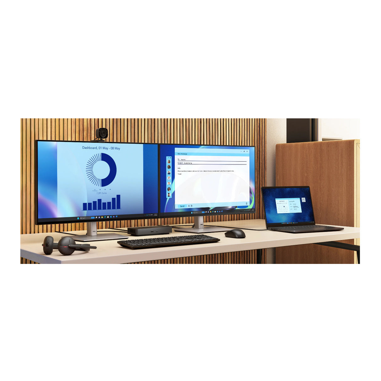 Dell Pro Dock - Universal 100W USB-C Docking Station