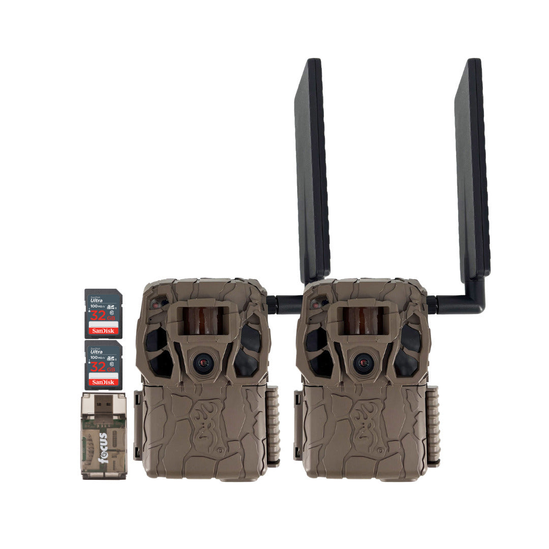 Browning Trail Camera Defender Wireless Vision Pro HD Livestream Bundle