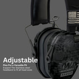 Walkers Razor Patriot Electronic Ear Muffs (Kryptek Camo) Bundle
