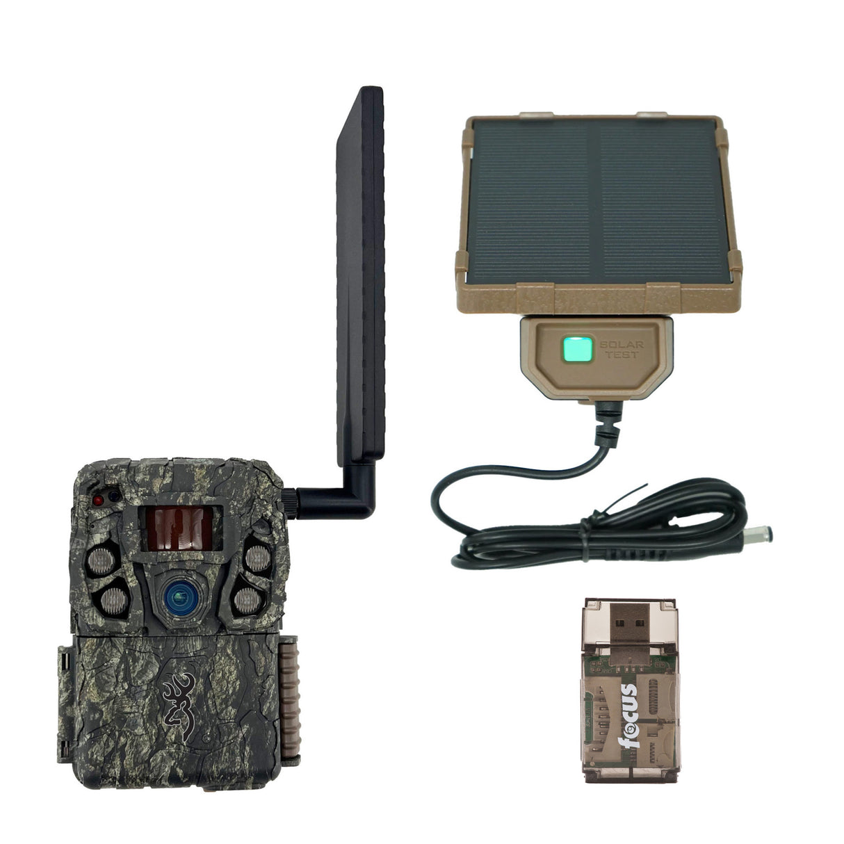 Browning Trail Camera Defender Wireless Vision Pro HD AI Trail Camera Bundle