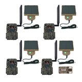 Browning Trail Camera Defender Wireless Vision Pro HD AI Trail Camera (4-Pack)