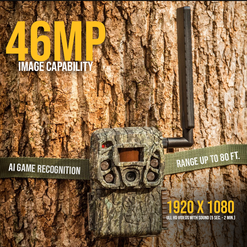 Browning Trail Camera Defender Wireless Vision Pro HD AI Trail Camera (4-Pack)