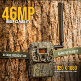 Browning Trail Camera Defender Wireless Vision Pro HD AI Trail Camera (4-Pack)
