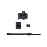 Canon EOS R50 Body with Cropping Guide Firmware and 24.2MP APS-C Sensor (Black) (Open Box)