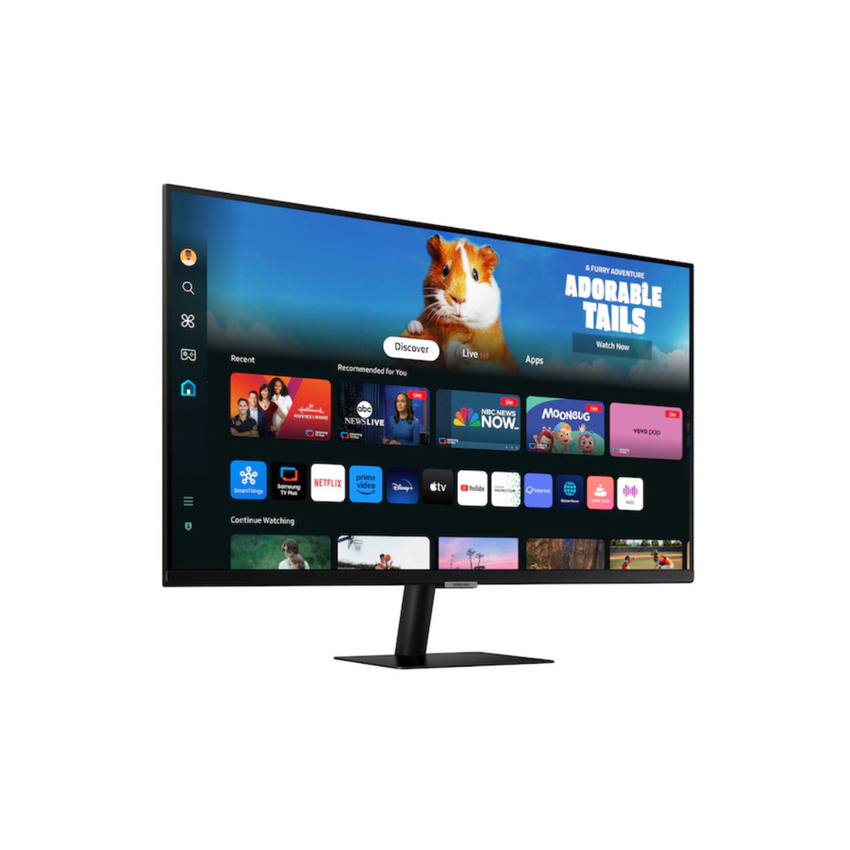 Samsung 32-Inch M5 (M50D) FHD 1920x1080 Flat Screen Smart Monitor