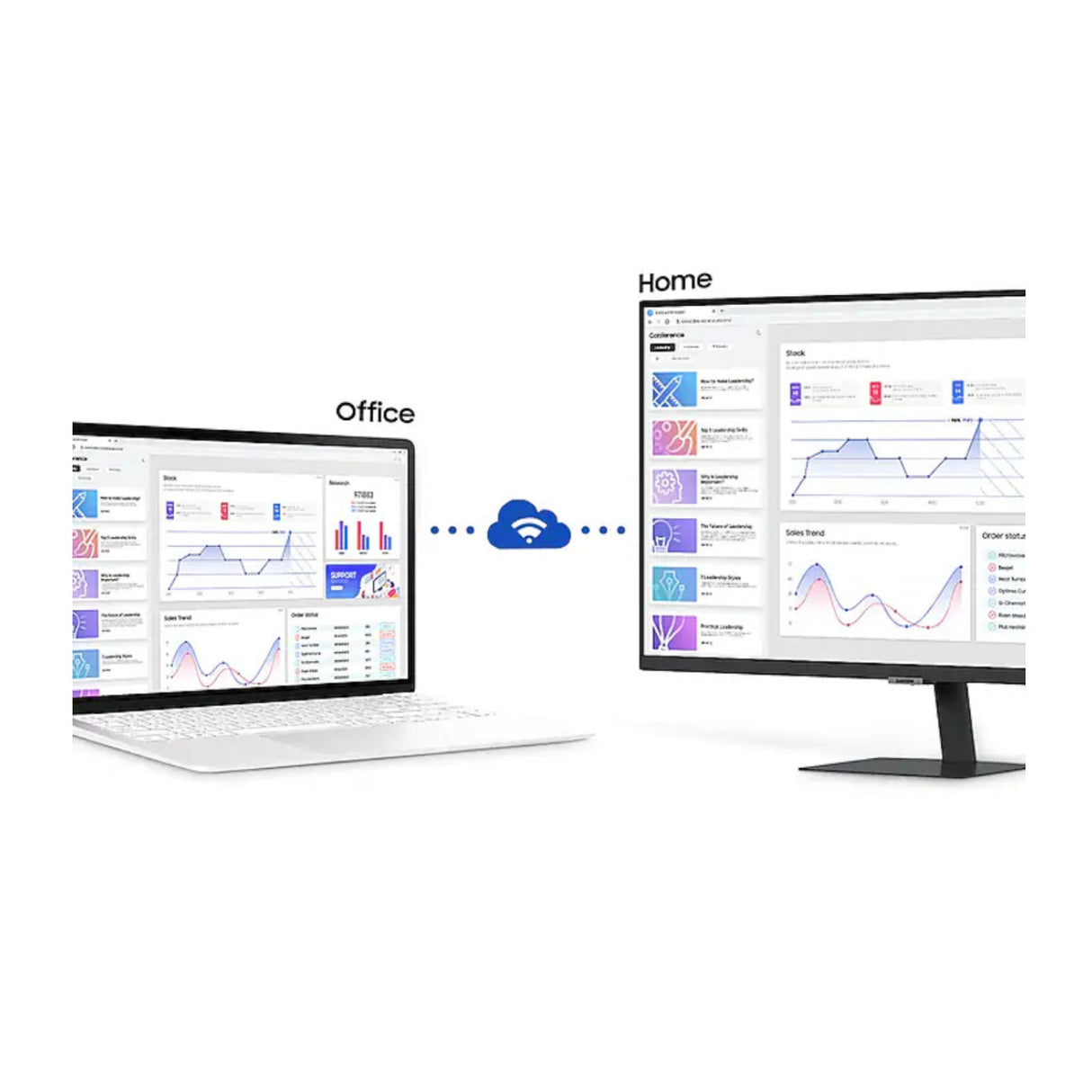Samsung 32-Inch M5 (M50D) FHD 1920x1080 Flat Screen Smart Monitor