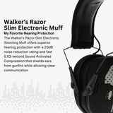 Walkers Razor Walkie Talkie Bundle with Ear Muffs and Accessories