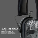 Walkers Razor Digital Ear Muffs (Raid Kryptek) Bundle with Accessories