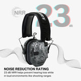Walkers Razor Digital Ear Muffs (Raid Kryptek) Bundle with Accessories