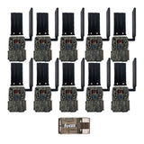 Browning Trail Camera - Defender Wireless Vision Pro HD AI 46MP Bundle (10 Pack)