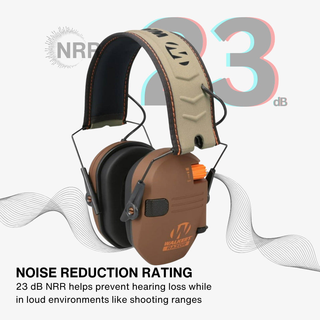 Walkers Razor Digital Ear Muffs (Wetlands) Bundle