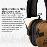 Walkers Razor Walkie Talkie Bundle with Ear Muffs and Accessories