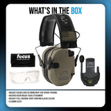 Walkers Razor Walkie Talkie Bundle with Ear Muff and Accessories